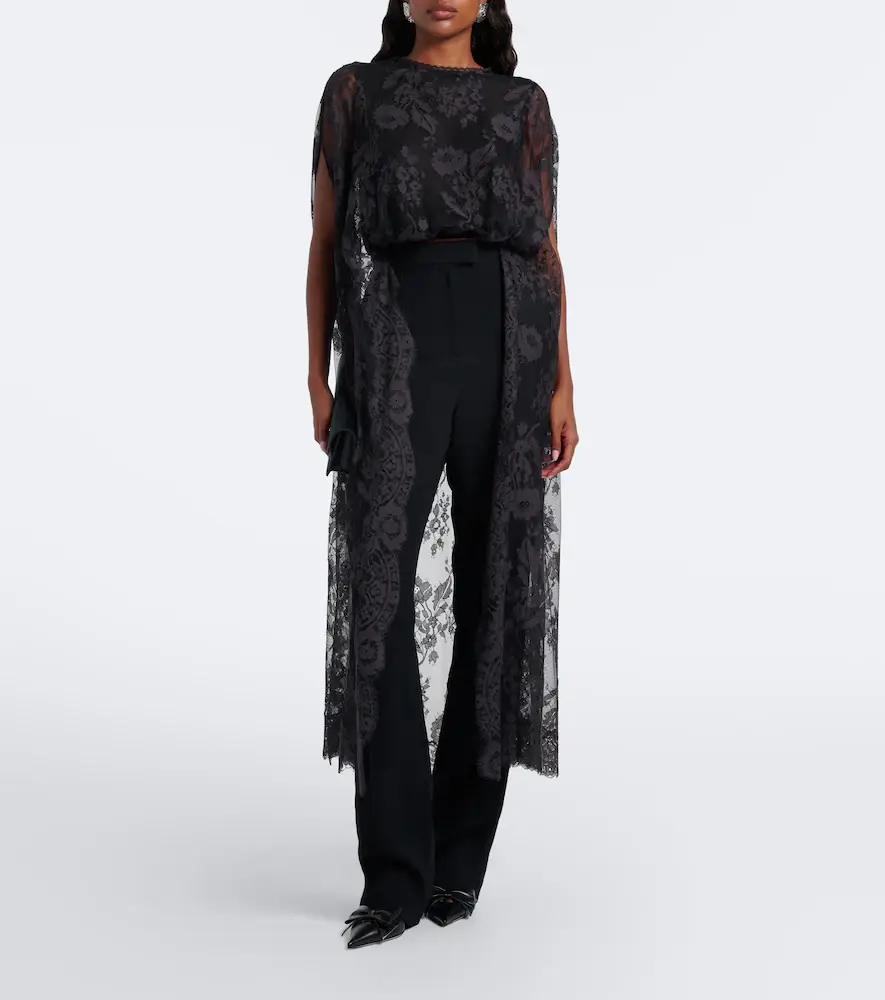Zimmermann Valiant caped lace top | Thumbnail 2 Zimmermann Valiant caped lace top | Thumbnail 2