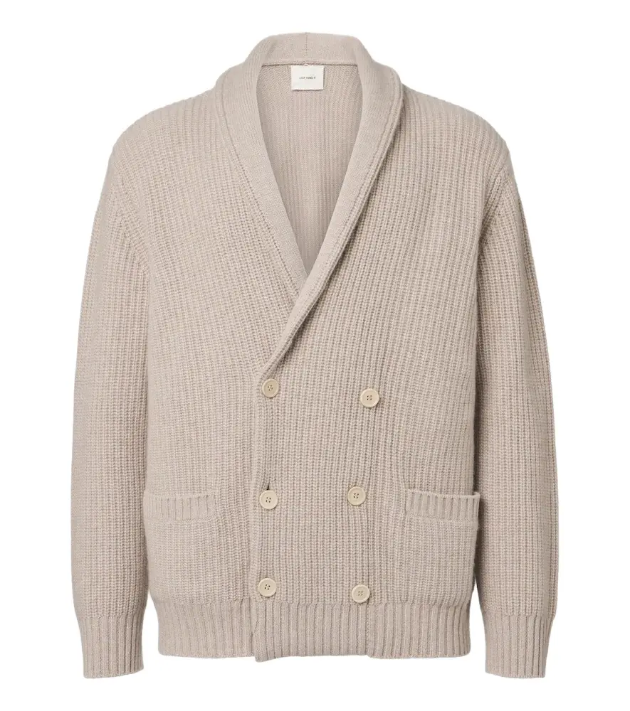 Lisa Yang Lyle double-breasted cashmere cardigan | Image 1 Lisa Yang Lyle double-breasted cashmere cardigan | Image 1