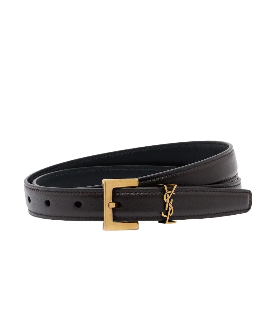 Saint Laurent Cassandre leather belt | Image 1 Saint Laurent Cassandre leather belt | Image 1