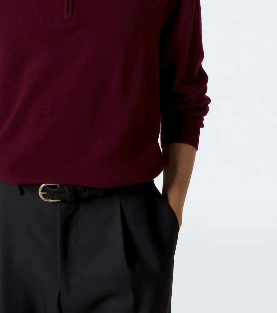 Lisa Yang Augustus cashmere half-zip sweater | Thumbnail 3 Lisa Yang Augustus cashmere half-zip sweater | Thumbnail 3