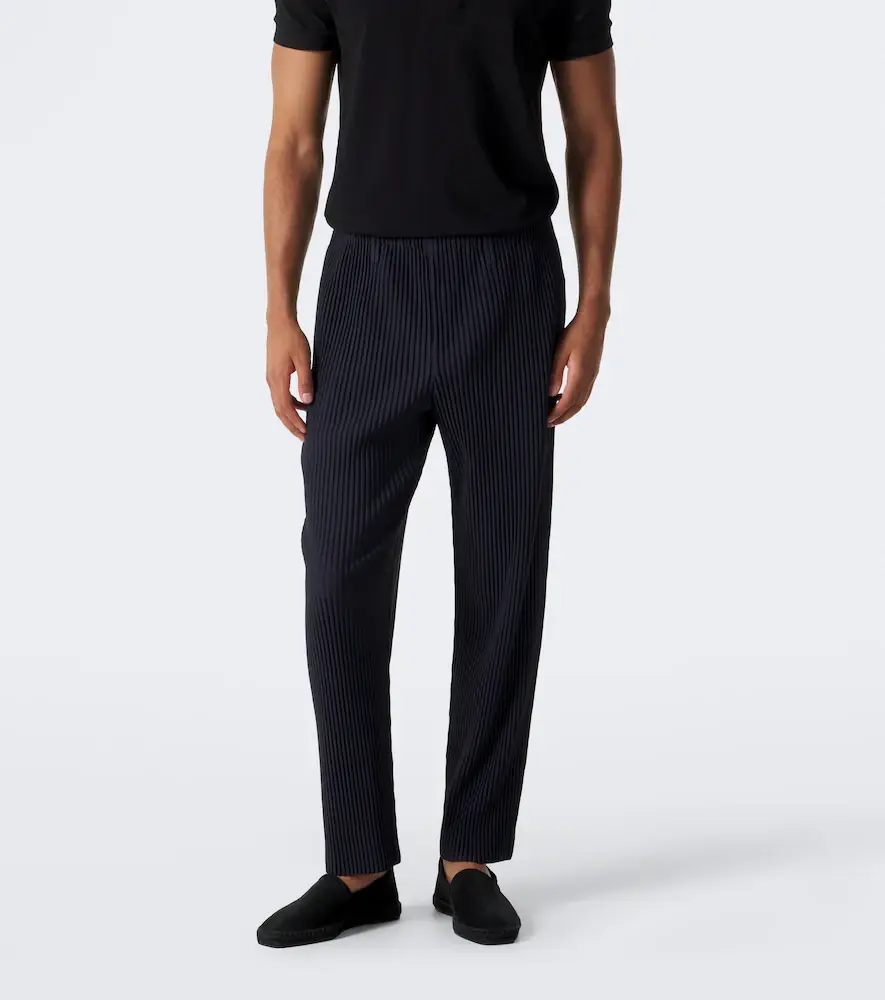 Homme Plissé Issey Miyake Homme Plissé Issey Miyake Basics pleated straight pants | Thumbnail 3 Homme Plissé Issey Miyake Homme Plissé Issey Miyake Basics pleated straight pants | Thumbnail 3