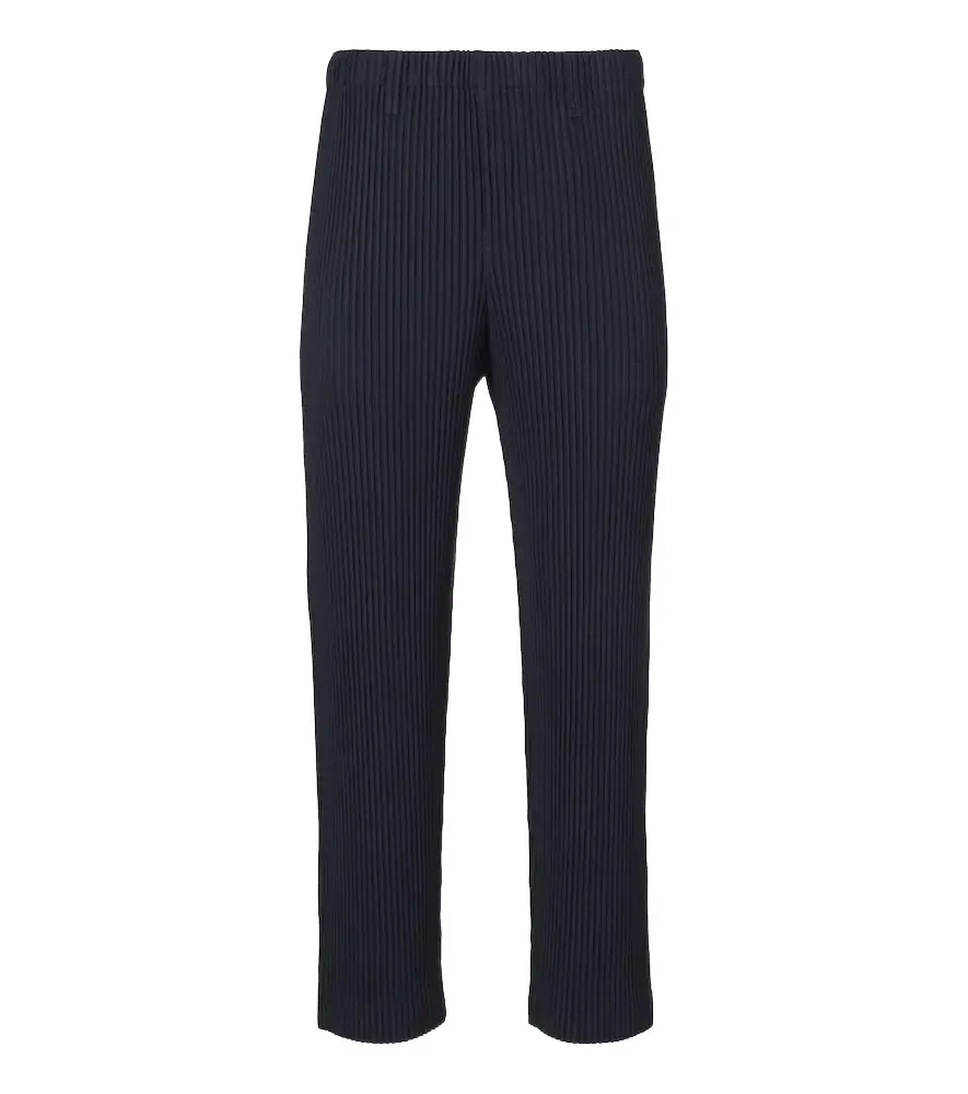 Homme Plissé Issey Miyake Homme Plissé Issey Miyake Basics pleated straight pants | Image 1 Homme Plissé Issey Miyake Homme Plissé Issey Miyake Basics pleated straight pants | Image 1