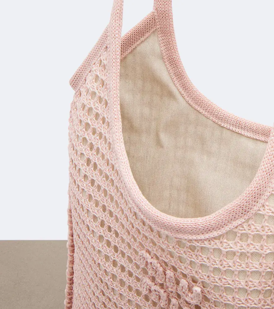 Miu Miu Ivy crochet shopper | Thumbnail 3 Miu Miu Ivy crochet shopper | Thumbnail 3