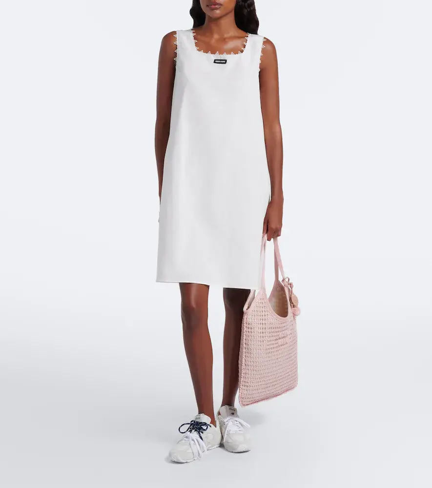 Miu Miu Ivy crochet shopper | Thumbnail 6 Miu Miu Ivy crochet shopper | Thumbnail 6