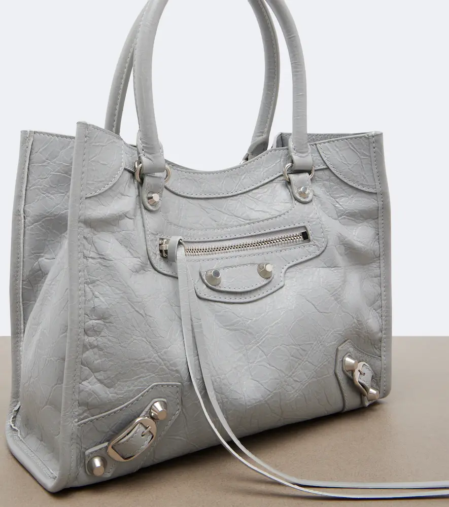 Balenciaga Le City Mini leather top-handle bag | Thumbnail 4