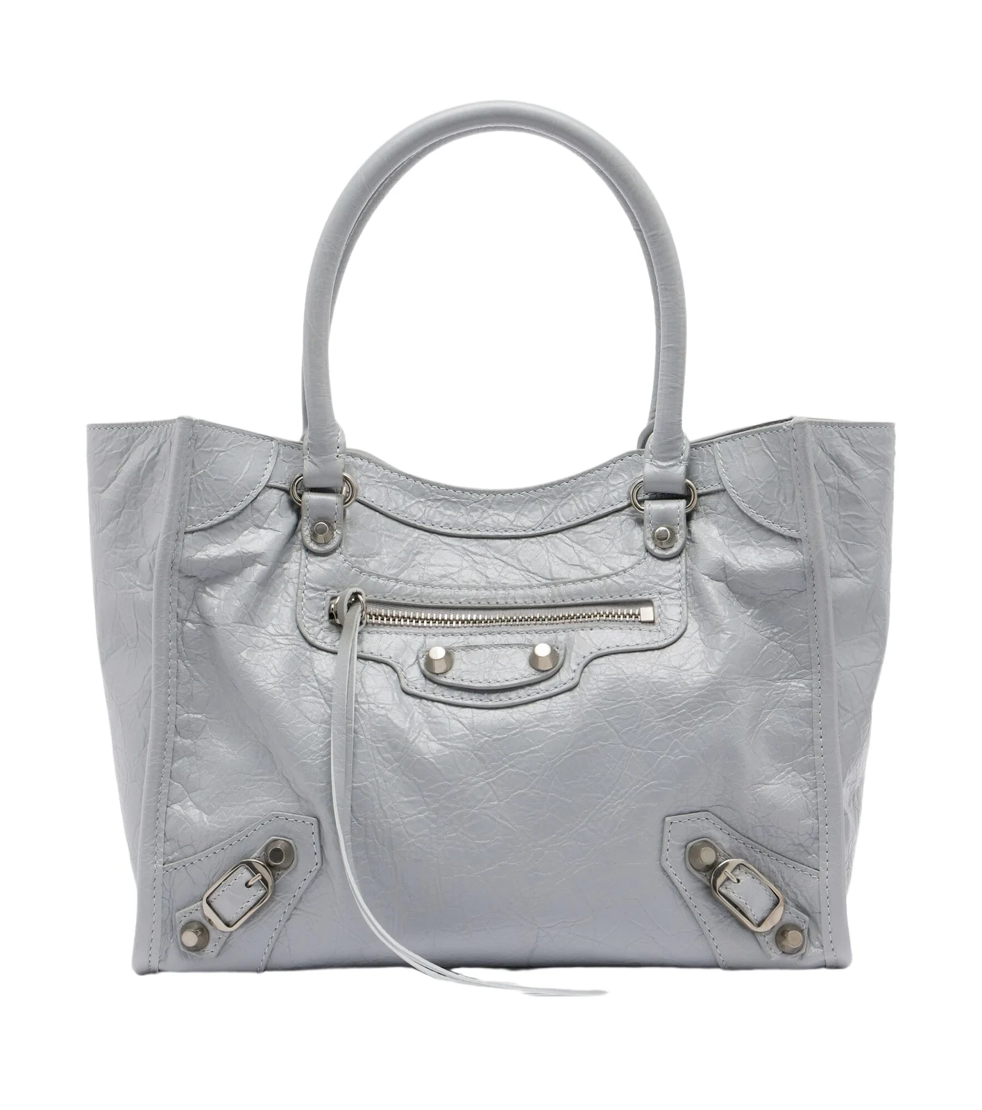 Balenciaga Le City Mini leather top-handle bag