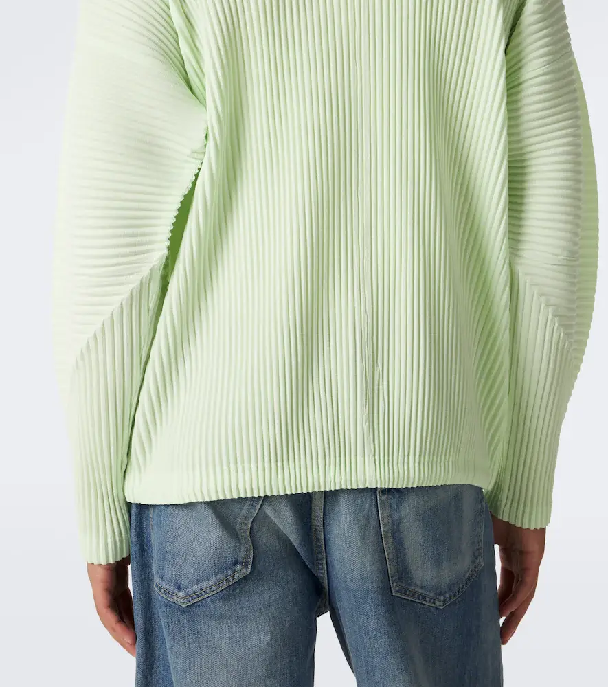 Homme Plissé Issey Miyake Homme Plissé Issey Miyake Monthly Colors: July zip-up hoodie | Thumbnail 3