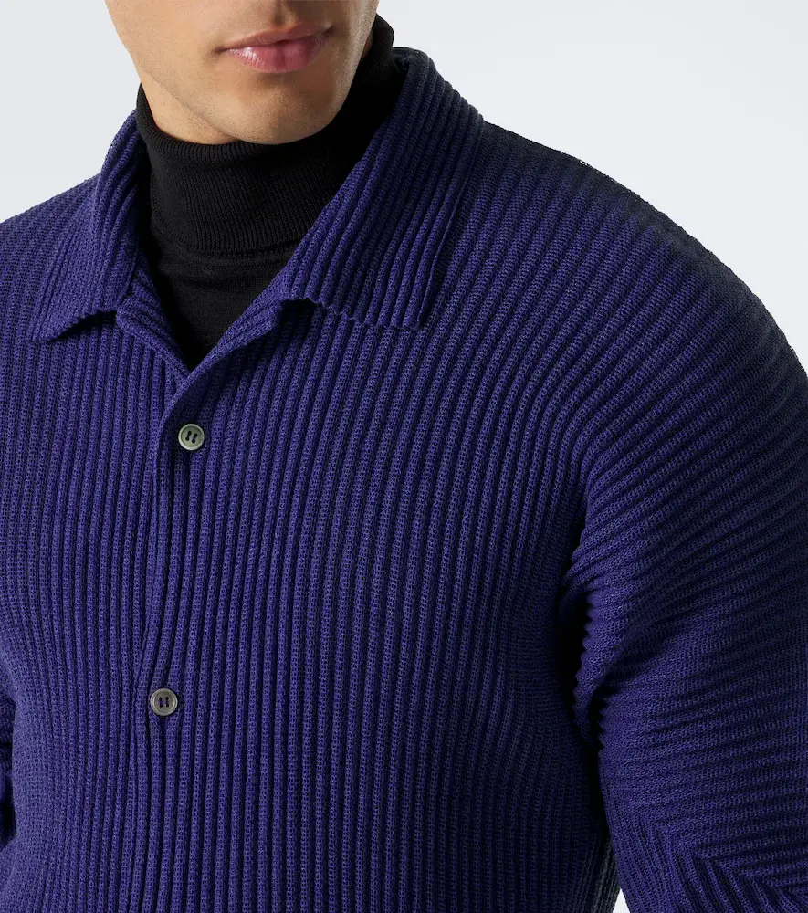 Homme Plissé Issey Miyake Homme Plissé Issey Miyake Rustic Mesh pleated shirt | Thumbnail 6