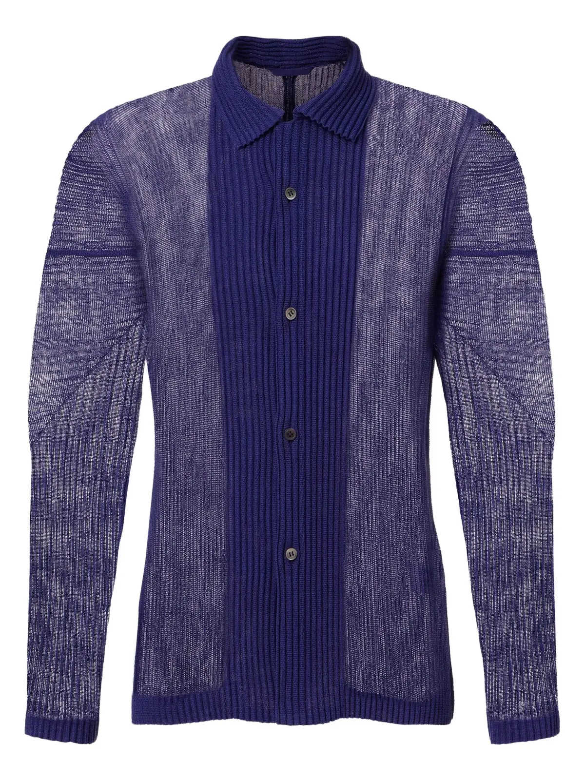 Homme Plissé Issey Miyake Homme Plissé Issey Miyake Rustic Mesh pleated shirt