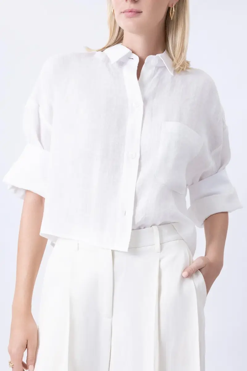 TWP Next Ex Buttoned Linen Shirt | Thumbnail 3 TWP Next Ex Buttoned Linen Shirt | Thumbnail 3