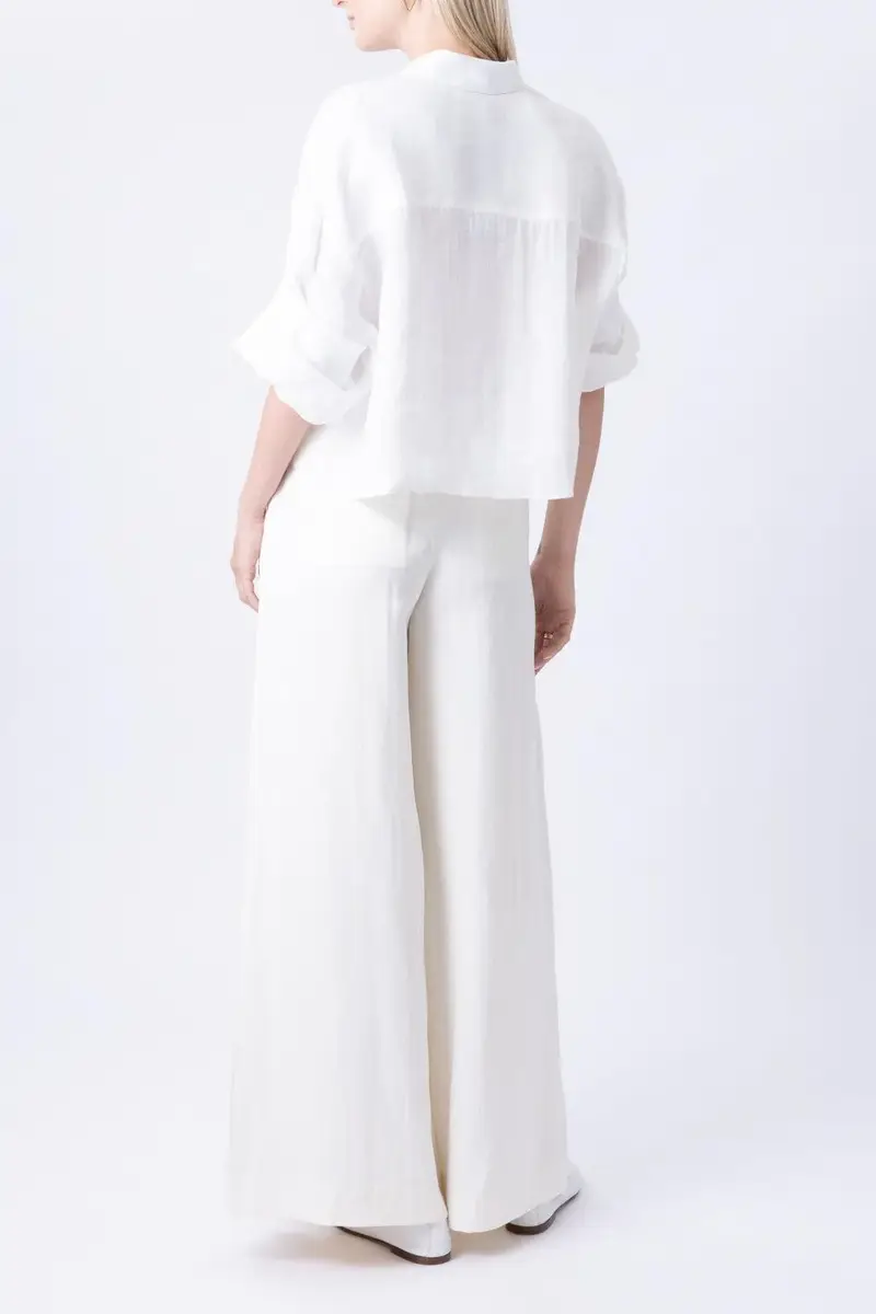 TWP Next Ex Buttoned Linen Shirt | Thumbnail 4 TWP Next Ex Buttoned Linen Shirt | Thumbnail 4