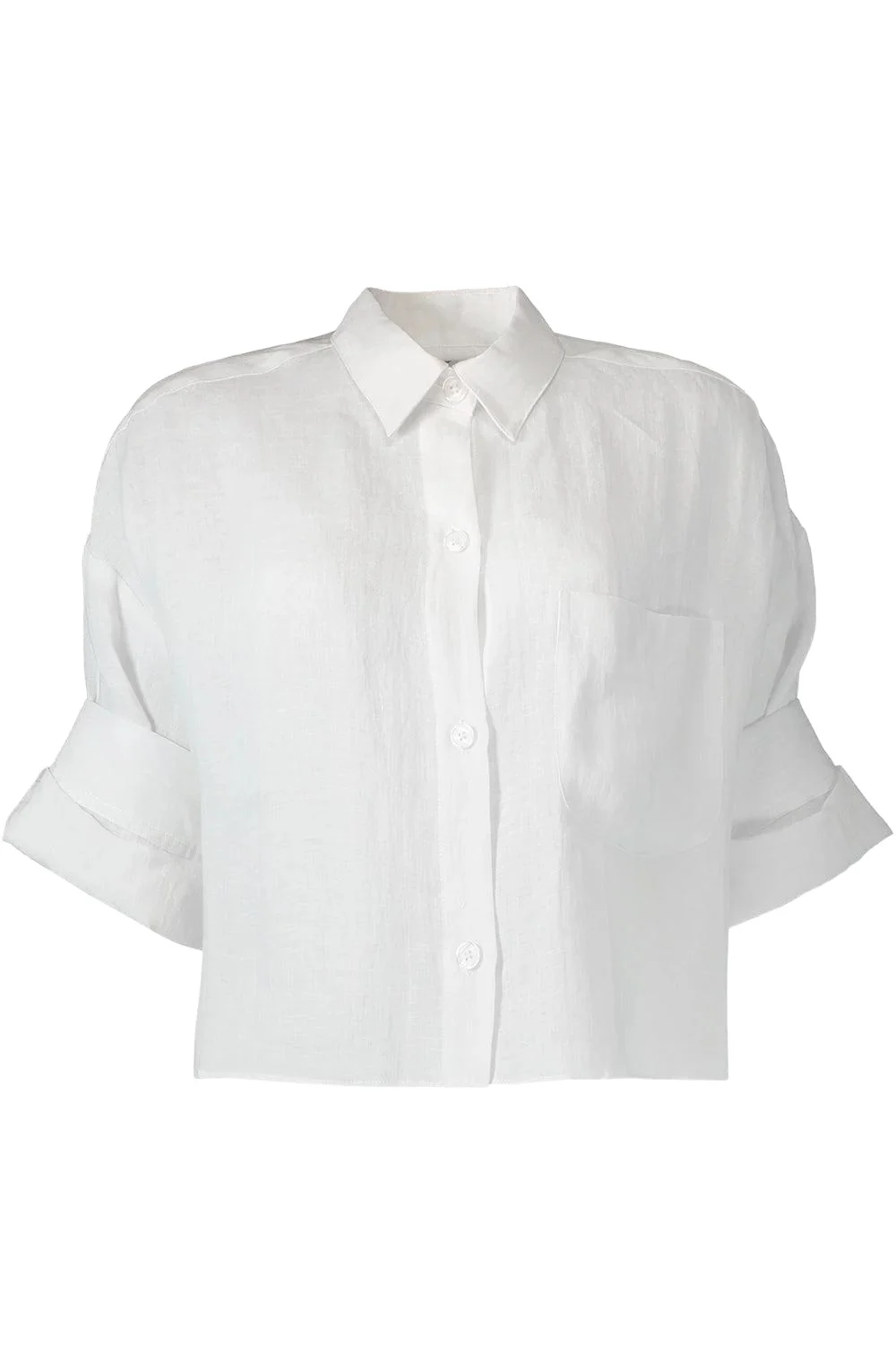 Next Ex Buttoned Linen Shirt