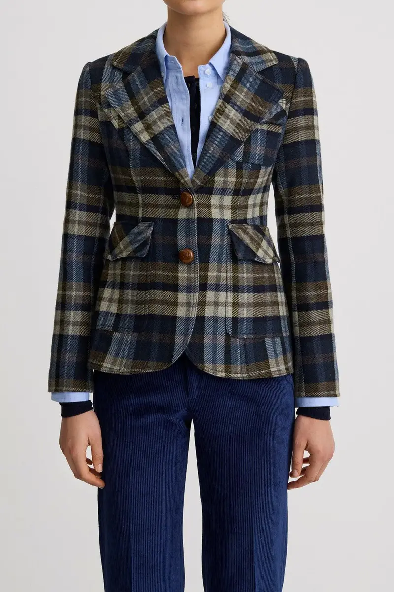 SMYTHE Two Button Patch Pocket Blazer | Thumbnail 2 SMYTHE Two Button Patch Pocket Blazer | Thumbnail 2