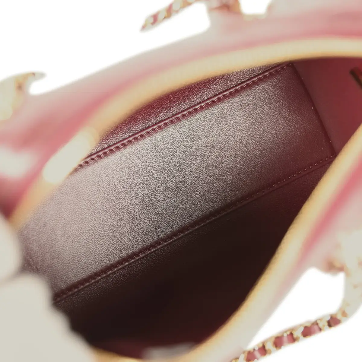 Chanel Chanel Mini Timeless Classic Barrel Bag with Chain Dark Burgundy Croco Embossed Calfskin Gold Hardware | Thumbnail 8 Chanel Chanel Mini Timeless Classic Barrel Bag with Chain Dark Burgundy Croco Embossed Calfskin Gold Hardware | Thumbnail 8