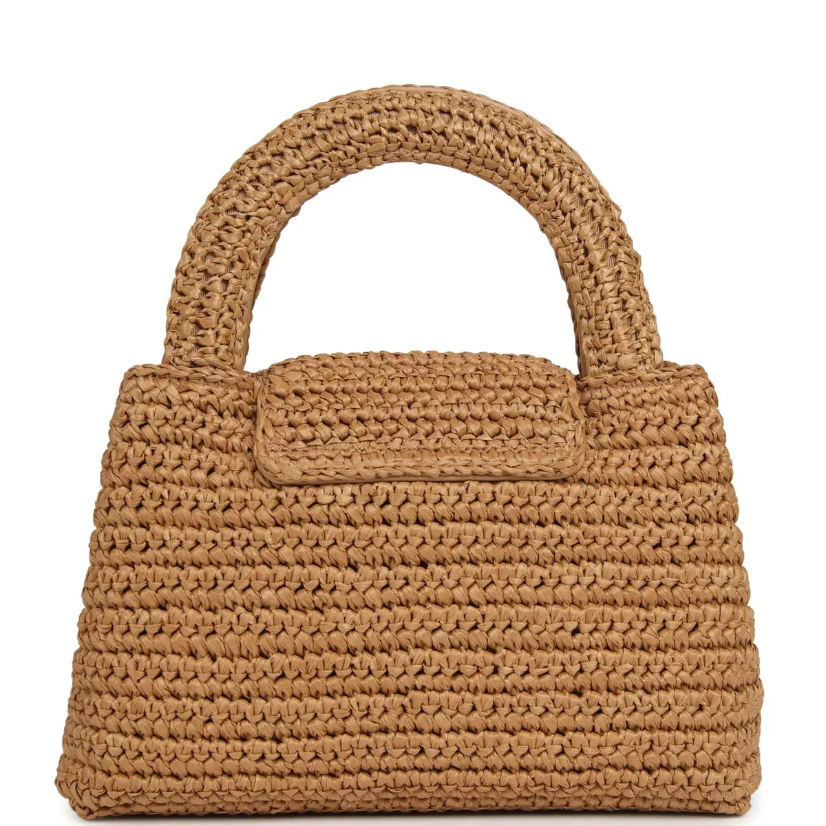 Chanel Chanel Small Kelly Dark Beige Raffia Brushed Gold Hardware | Thumbnail 4 Chanel Chanel Small Kelly Dark Beige Raffia Brushed Gold Hardware | Thumbnail 4