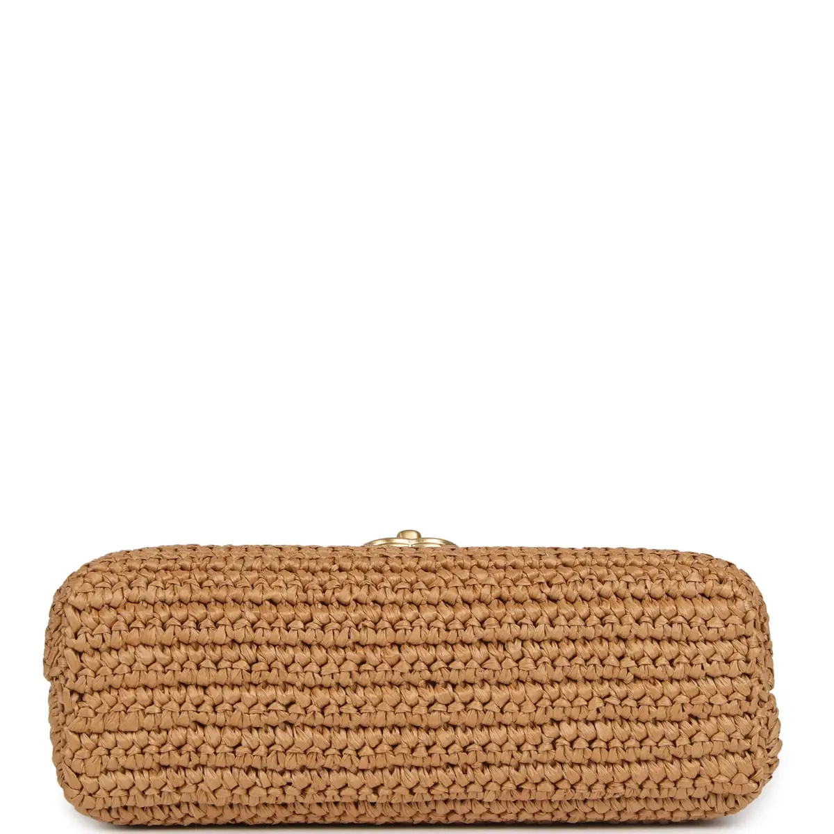 Chanel Chanel Small Kelly Dark Beige Raffia Brushed Gold Hardware | Thumbnail 6 Chanel Chanel Small Kelly Dark Beige Raffia Brushed Gold Hardware | Thumbnail 6