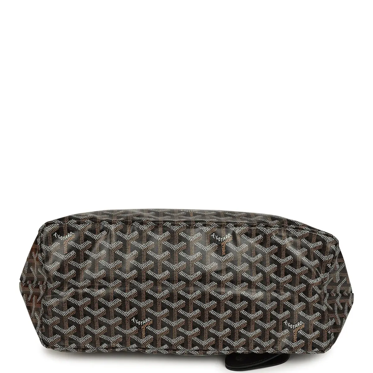 goyard Goyard Goyardine Black Saint Louis PM Tote Bag Palladium Hardware | Thumbnail 6 goyard Goyard Goyardine Black Saint Louis PM Tote Bag Palladium Hardware | Thumbnail 6