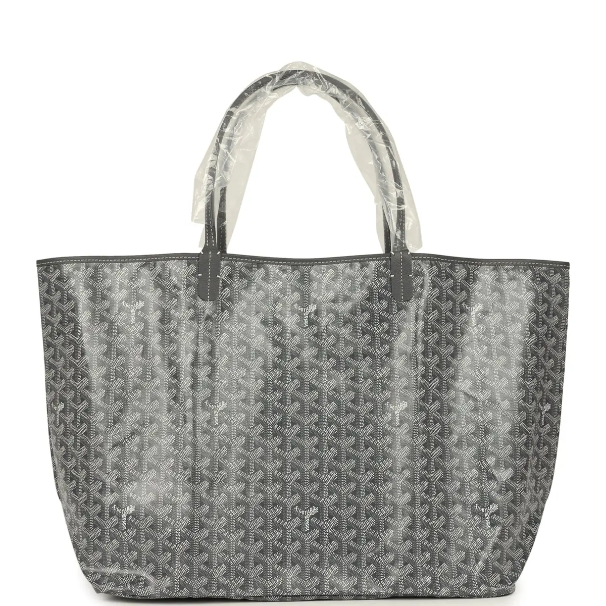 goyard Goyard Goyardine Grey St. Louis GM Tote Bag Palladium Hardware | Thumbnail 3 goyard Goyard Goyardine Grey St. Louis GM Tote Bag Palladium Hardware | Thumbnail 3