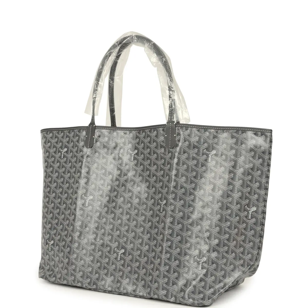 goyard Goyard Goyardine Grey St. Louis GM Tote Bag Palladium Hardware | Thumbnail 5 goyard Goyard Goyardine Grey St. Louis GM Tote Bag Palladium Hardware | Thumbnail 5