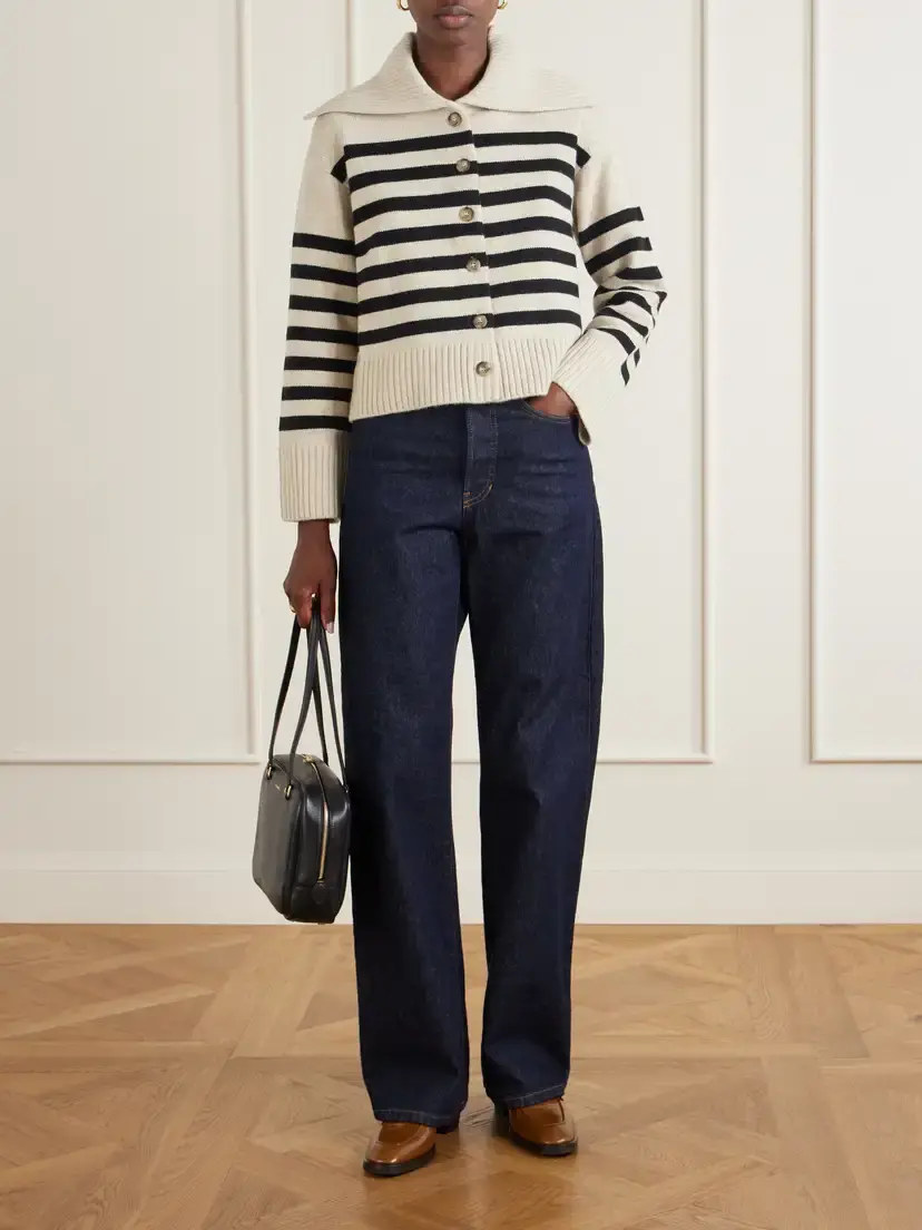 Altuzarra Rainger Striped Wool-blend Cardigan | Thumbnail 2 Altuzarra Rainger Striped Wool-blend Cardigan | Thumbnail 2