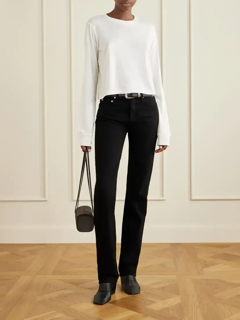 ÉTERNE Cotton And Modal-blend Jersey T-shirt | Thumbnail 2 ÉTERNE Cotton And Modal-blend Jersey T-shirt | Thumbnail 2