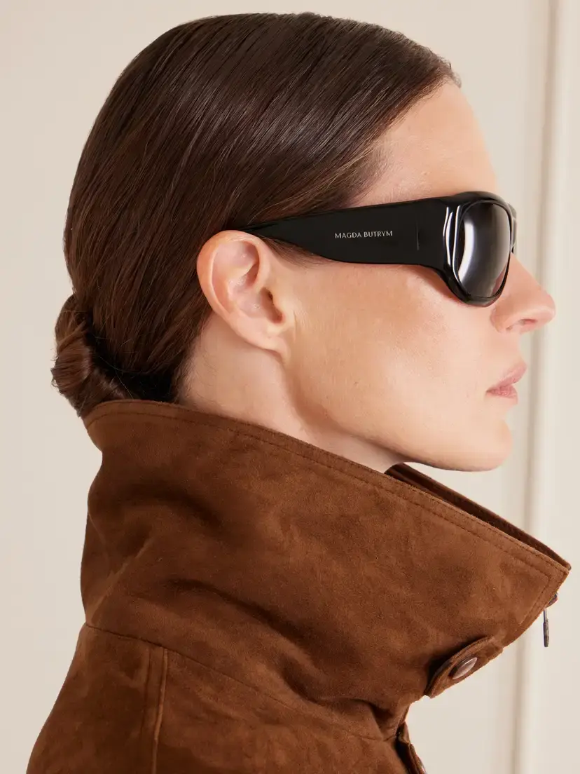 Magda Butrym Round-frame Acetate Sunglasses | Thumbnail 2 Magda Butrym Round-frame Acetate Sunglasses | Thumbnail 2
