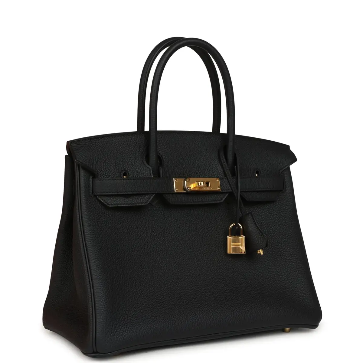 HERMÈS Hermes Birkin 30 Black Togo Gold Hardware | Thumbnail 2