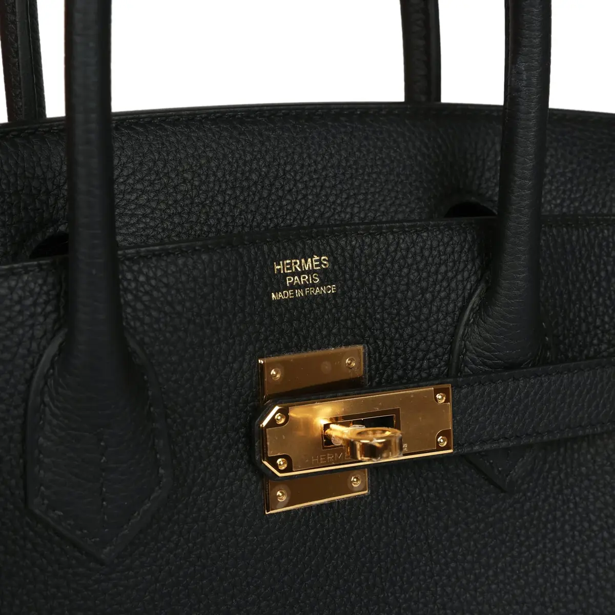 HERMÈS Hermes Birkin 30 Black Togo Gold Hardware | Thumbnail 7