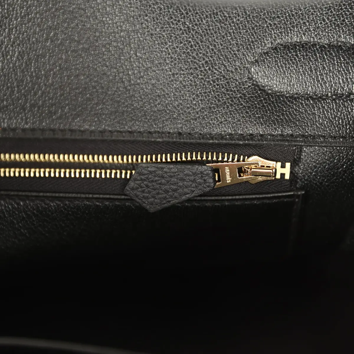 HERMÈS Hermes Birkin 30 Black Togo Gold Hardware | Thumbnail 9