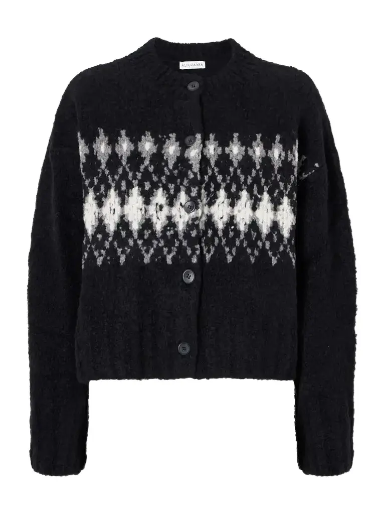 Altuzarra Haven Knitted Wool Cardigan | Image 1 Altuzarra Haven Knitted Wool Cardigan | Image 1