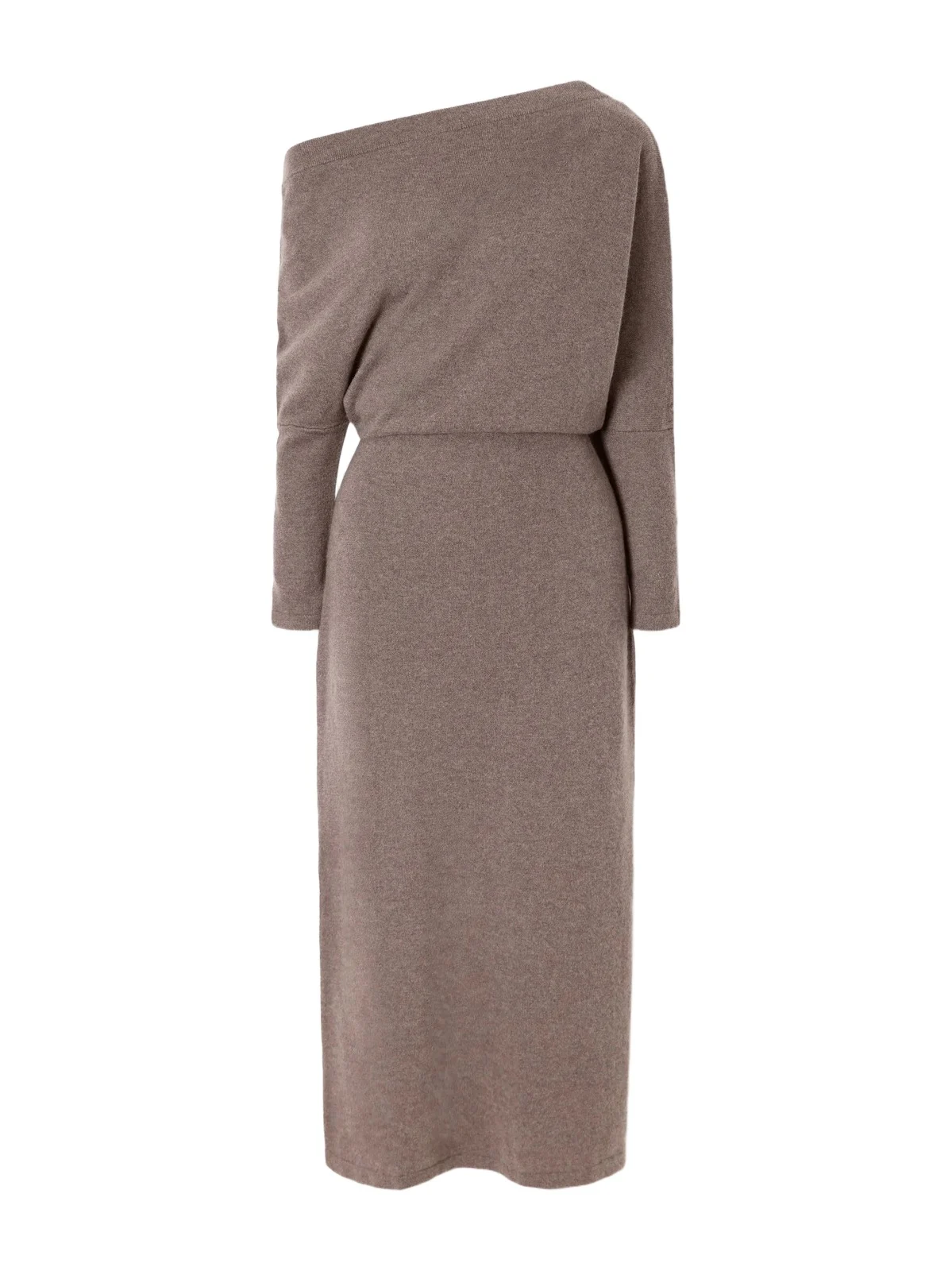 Kasos Asymmetric Cashmere Maxi Dress Kasos Asymmetric Cashmere Maxi Dress
