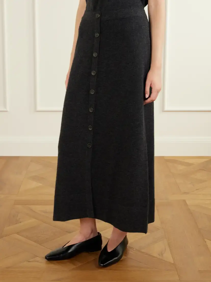 Altuzarra Callahan Cashmere Maxi Skirt | Thumbnail 3 Altuzarra Callahan Cashmere Maxi Skirt | Thumbnail 3