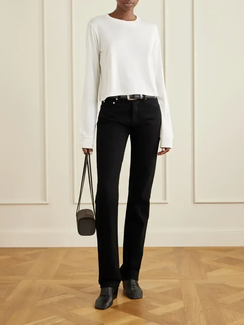 ÉTERNE Chloe High-rise Straight-leg Jeans | Thumbnail 2 ÉTERNE Chloe High-rise Straight-leg Jeans | Thumbnail 2