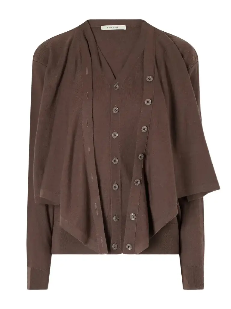 Lemaire Wool-blend Cardigan | Image 1 Lemaire Wool-blend Cardigan | Image 1