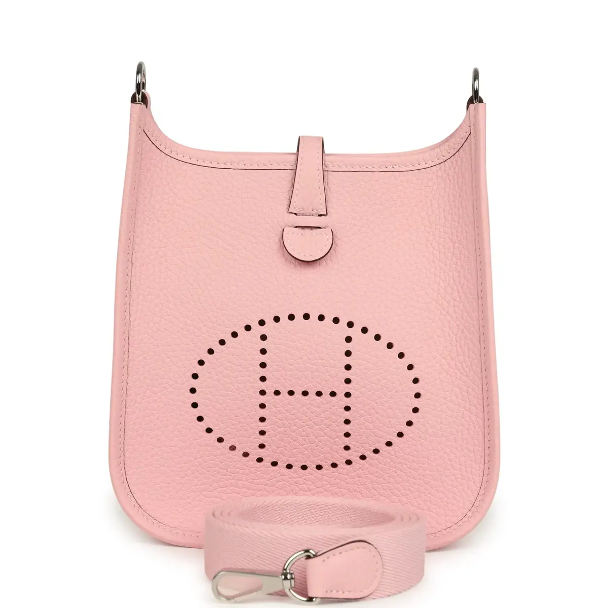 Hermes Evelyne TPM Rose Sakura Clemence Palladium Hardware Hermes Evelyne TPM Rose Sakura Clemence Palladium Hardware