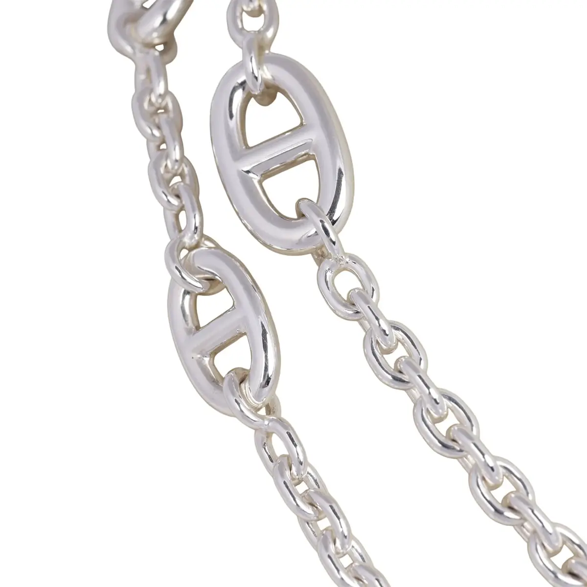 HERMÈS Hermes Farandole Rope Necklace 80cm Sterling Silver Hardware | Thumbnail 2 HERMÈS Hermes Farandole Rope Necklace 80cm Sterling Silver Hardware | Thumbnail 2