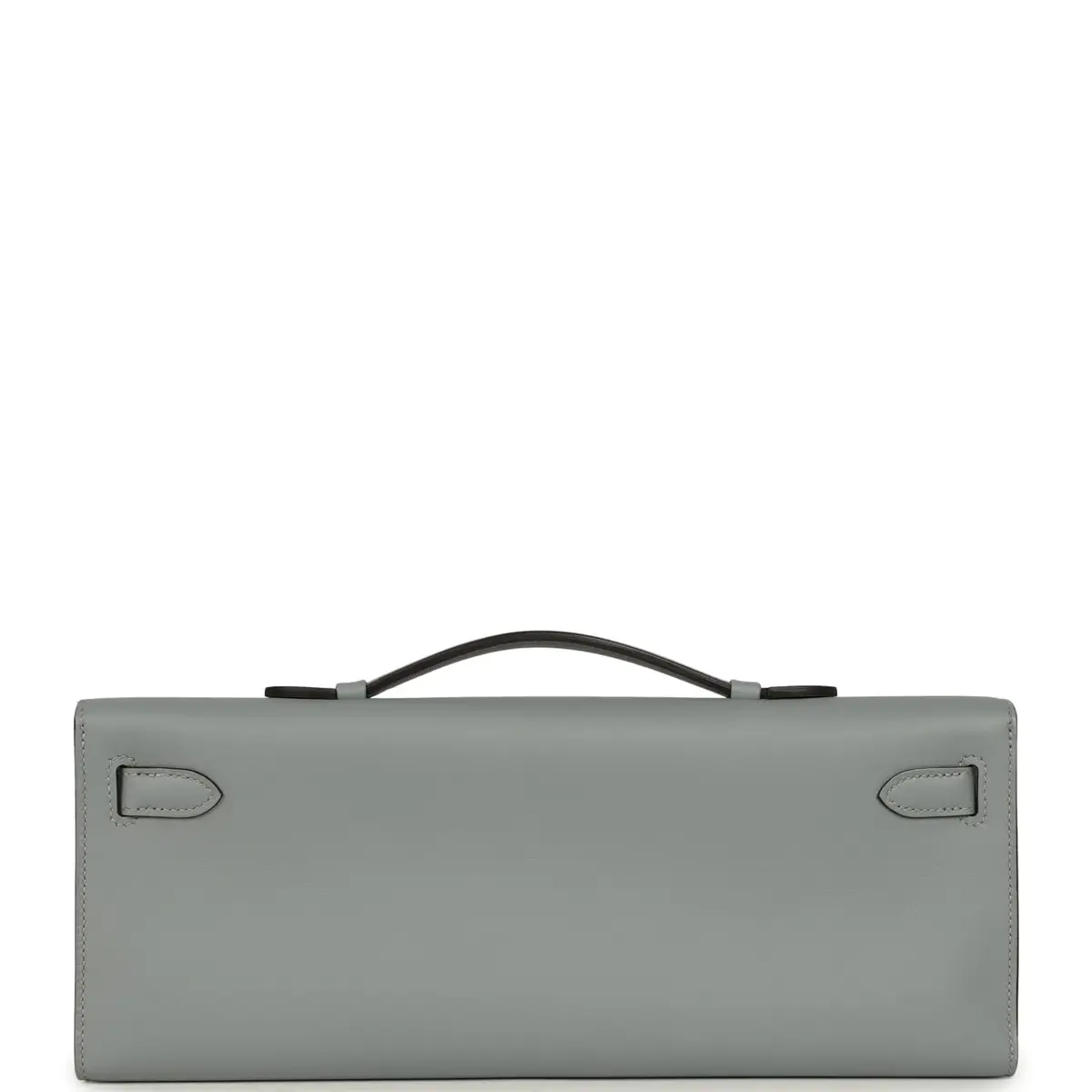HERMÈS Hermes Kelly Cut Gris Pantin Swift Palladium Hardware | Thumbnail 4 HERMÈS Hermes Kelly Cut Gris Pantin Swift Palladium Hardware | Thumbnail 4