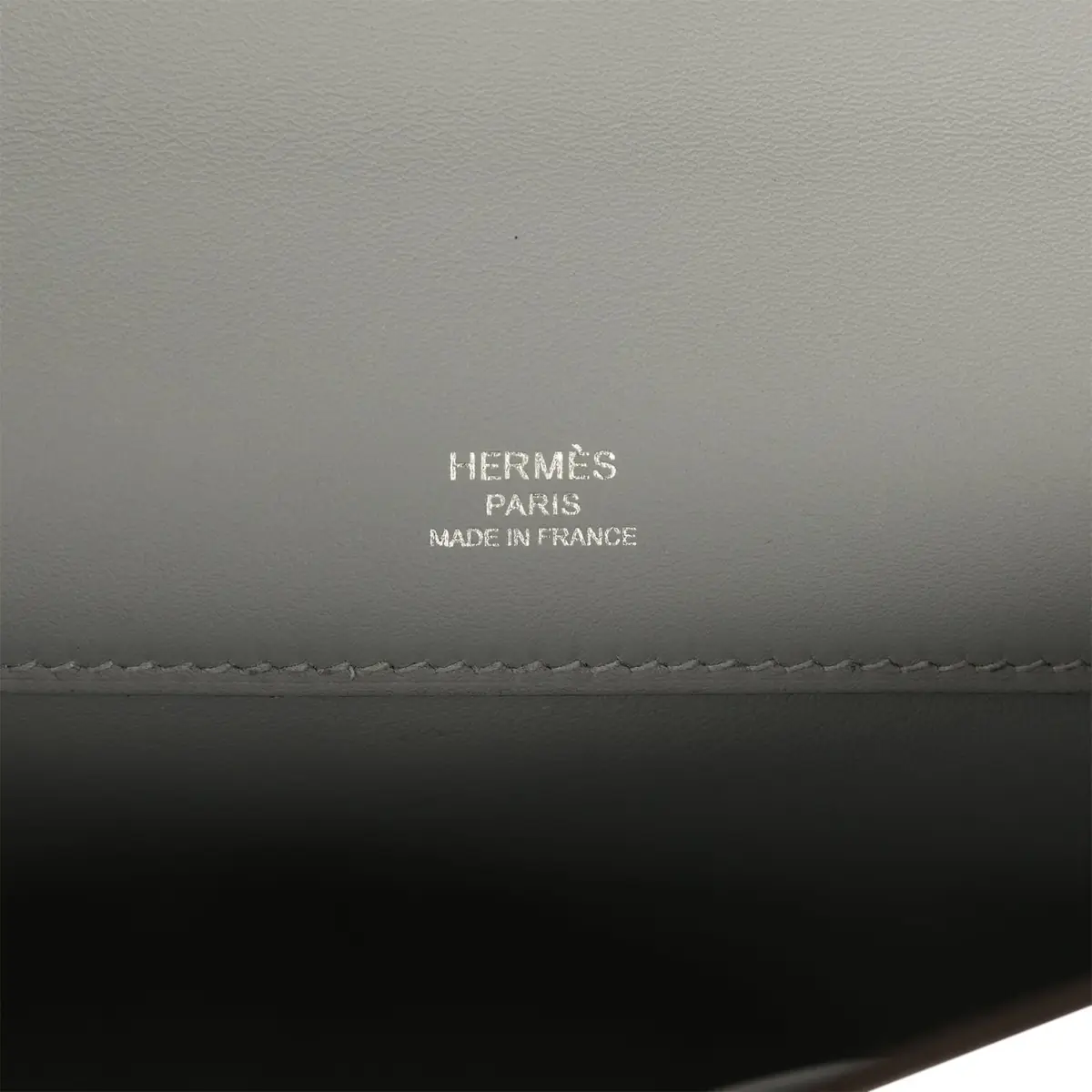 HERMÈS Hermes Kelly Cut Gris Pantin Swift Palladium Hardware | Thumbnail 7 HERMÈS Hermes Kelly Cut Gris Pantin Swift Palladium Hardware | Thumbnail 7