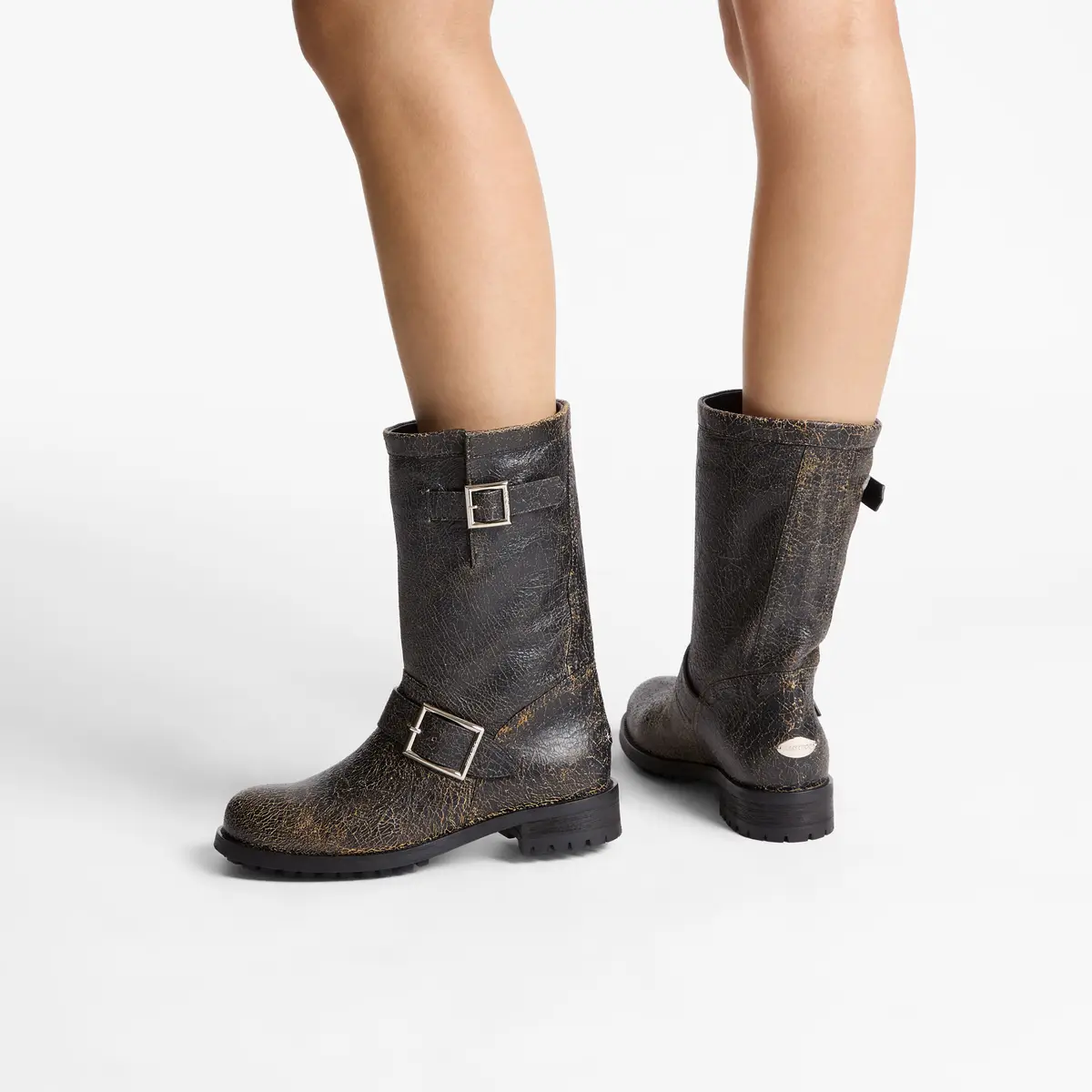 Jimmy Choo Biker Mid Ankle | Thumbnail 3 Jimmy Choo Biker Mid Ankle | Thumbnail 3