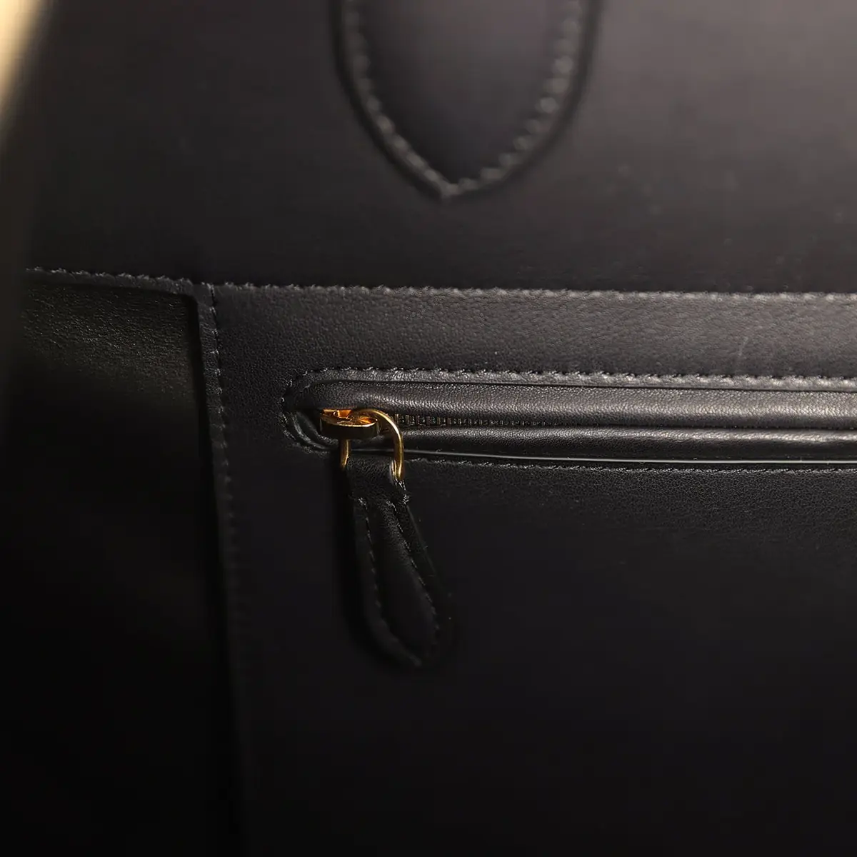 The Row The Row Margaux 15 Ceinture Bag Fango Canvas, Black Saddle Gold Hardware | Thumbnail 11 The Row The Row Margaux 15 Ceinture Bag Fango Canvas, Black Saddle Gold Hardware | Thumbnail 11