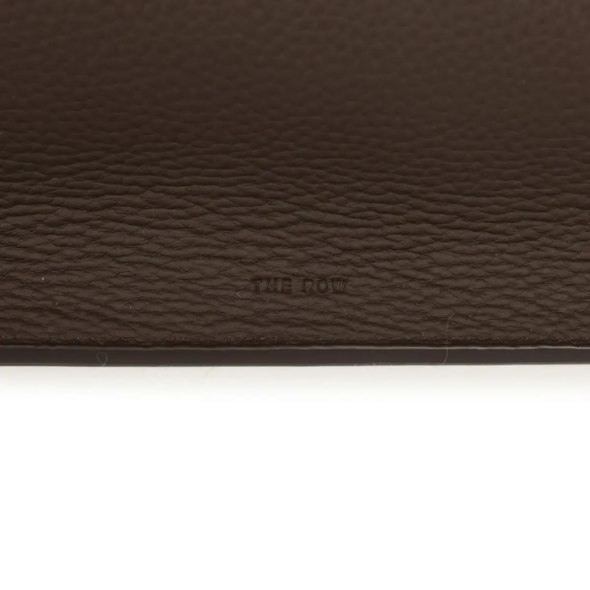 The Row The Row Soft Margaux 17 Bag Deep Brown Calfskin Silver Hardware | Thumbnail 7