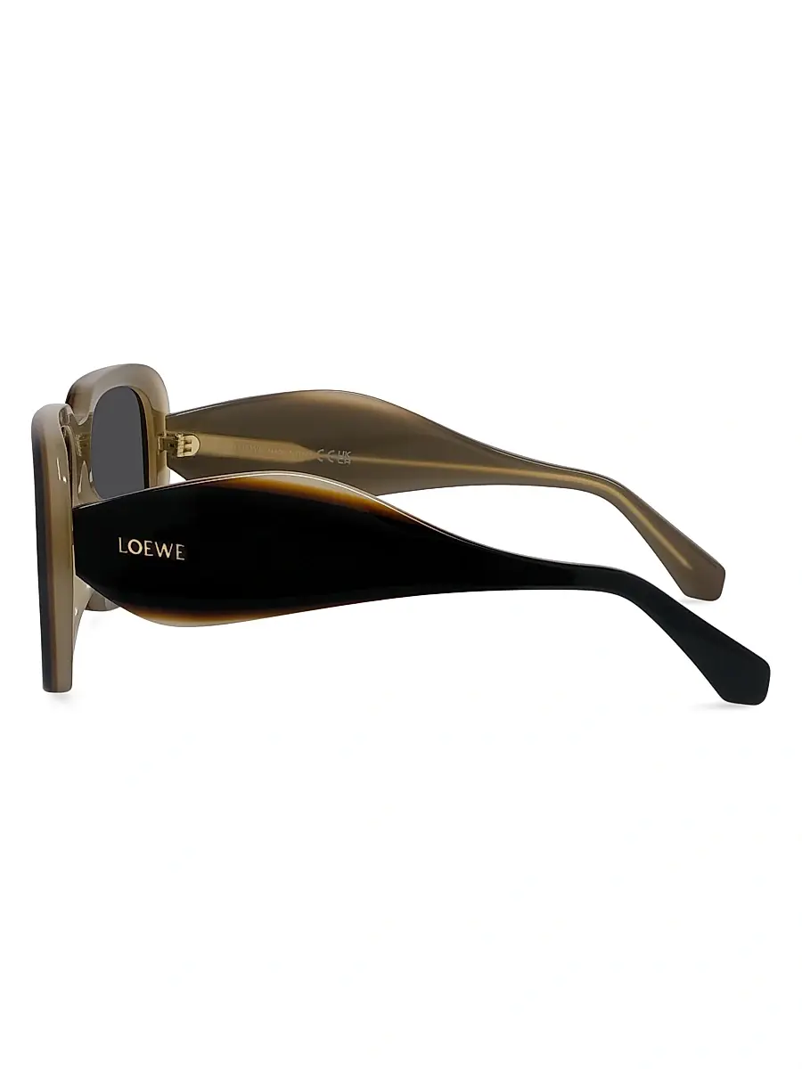 Loewe Women's Signature 53MM Square Sunglasses | Thumbnail 3 Loewe Women's Signature 53MM Square Sunglasses | Thumbnail 3