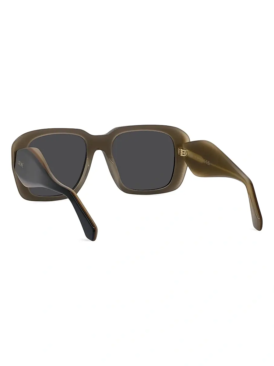 Loewe Women's Signature 53MM Square Sunglasses | Thumbnail 4 Loewe Women's Signature 53MM Square Sunglasses | Thumbnail 4