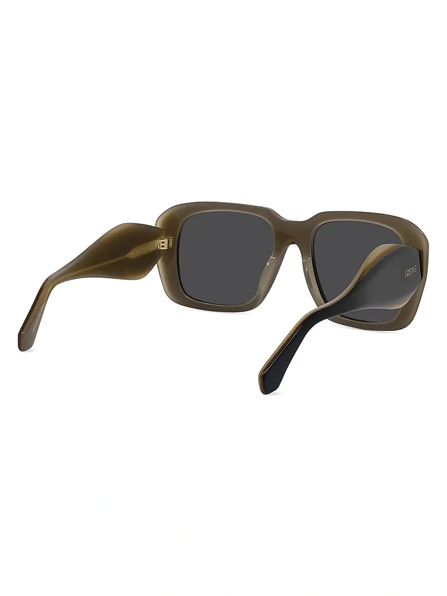 Loewe Women's Signature 53MM Square Sunglasses | Thumbnail 6 Loewe Women's Signature 53MM Square Sunglasses | Thumbnail 6