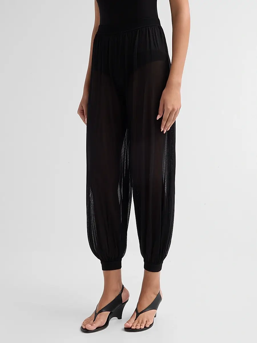 Simkhai Women's Flora Sheer Pants | Thumbnail 4 Simkhai Women's Flora Sheer Pants | Thumbnail 4