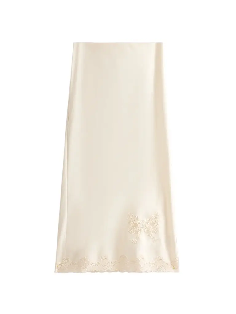 Women's Avelaine Midi Slip Skirt
