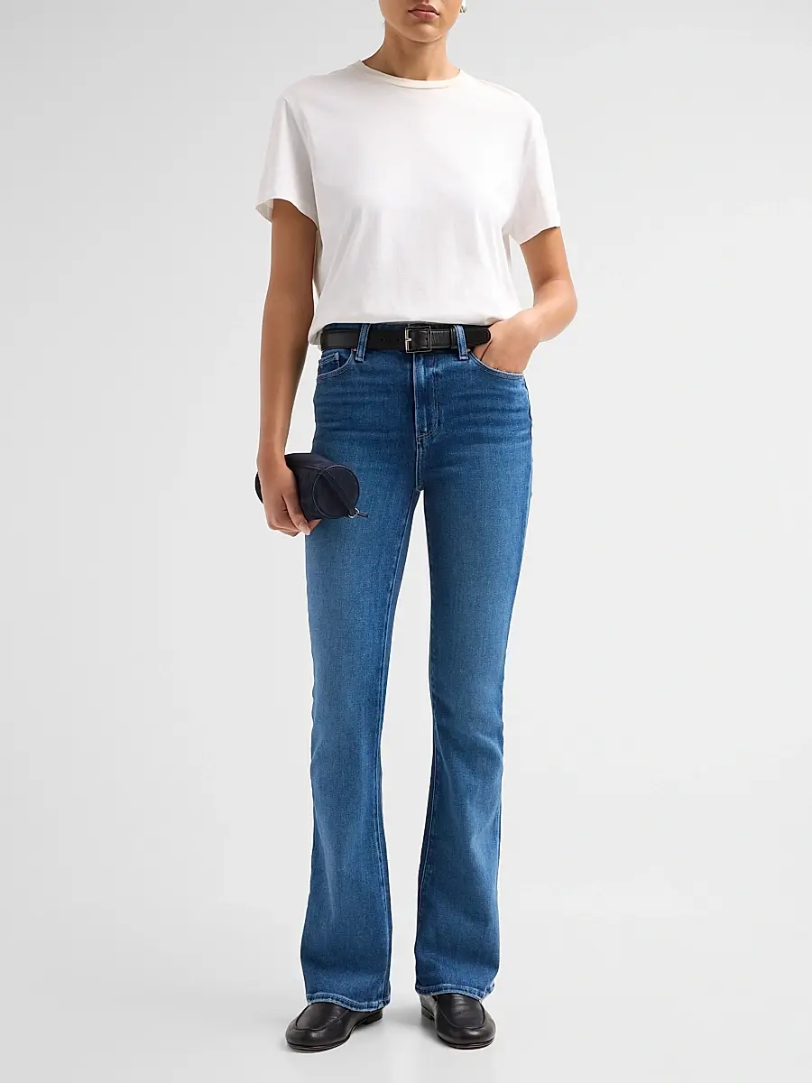 PAIGE Women's Laurel Canyon High-Rise Jeans | Thumbnail 2 PAIGE Women's Laurel Canyon High-Rise Jeans | Thumbnail 2