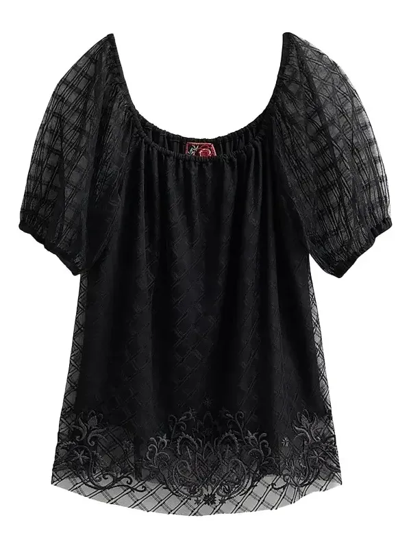 Women's Amarrah Mesh Blouse