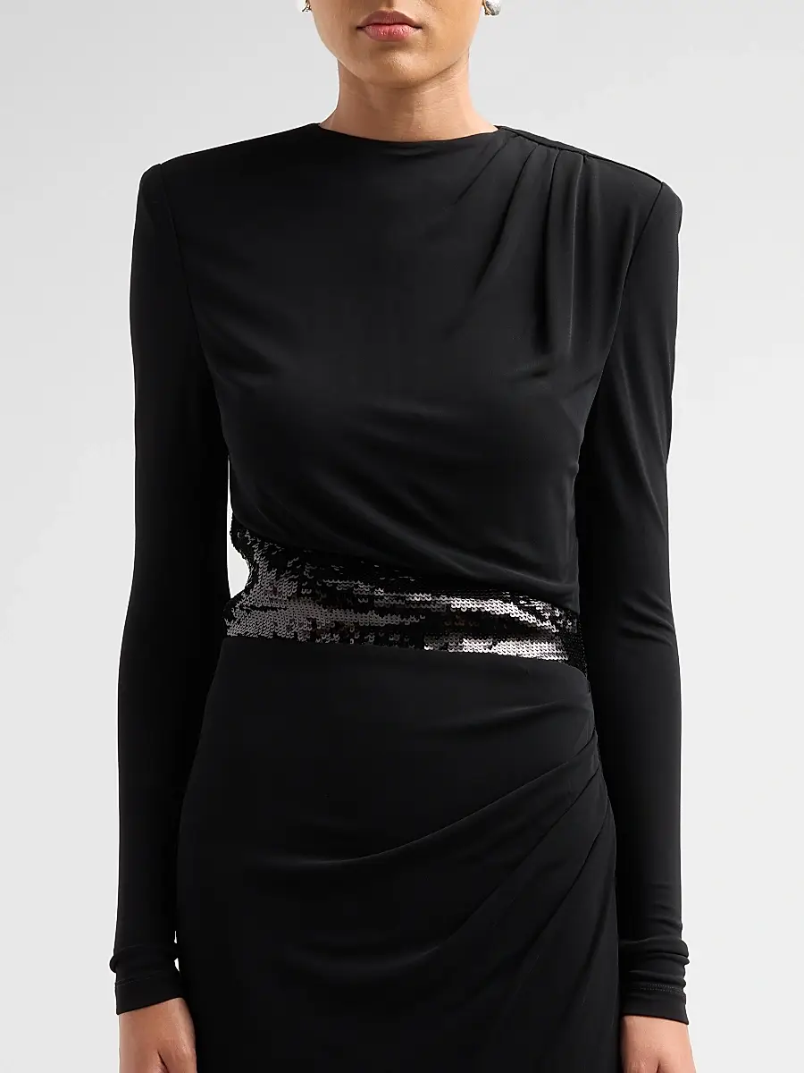 Ramy Brook Women's Samantha Sequin-Belt Gown | Thumbnail 5 Ramy Brook Women's Samantha Sequin-Belt Gown | Thumbnail 5