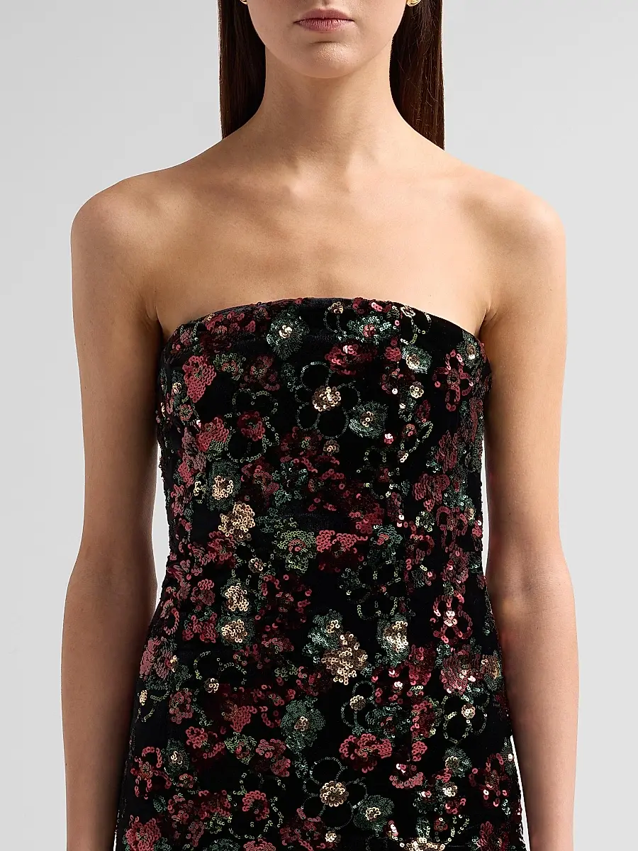 Ramy Brook Women's Natalie Embellished Strapless Midi Dress | Thumbnail 5 Ramy Brook Women's Natalie Embellished Strapless Midi Dress | Thumbnail 5